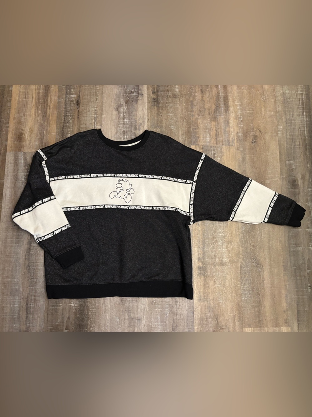 runDisney Core Collection Every Mile Is Magic Colorblock Sweatshirt Size Small